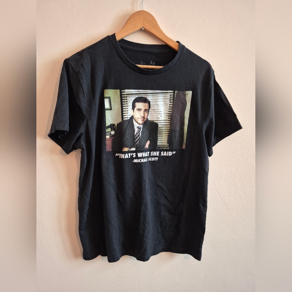 The Office Michael Scott Quote Tshirt Thats What She Said Size Large